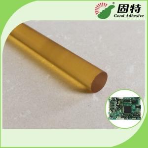 China Yellow Color High Strength Hot Melt Glue Sticks , High Temp Hot Glue Gun Glue supplier