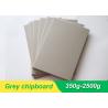 China paper mill grey board 300g~650g grey chipboard for book binding board wholesale