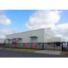 Light Prefab Warehouse Buildings With Office Building / Small Prefab Metal Sheds