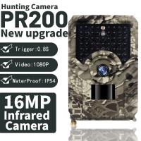 China Upgrade Hunting Trail Camera PR200 PRO 16MP 1080P High Definition Hunting Camera IP54 Waterproof for Oudoor Hunting on sale