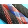 Hot Proof Auto Electrical Wrap Around Braided Sleeving For Protective Cable
