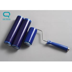 Pull Off Polyester Dust Free Cleanroom Sticky Roller With Handle
