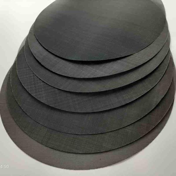 China Plain Woven 0.914m-1.2m Black Metal Mesh Screen wholesale