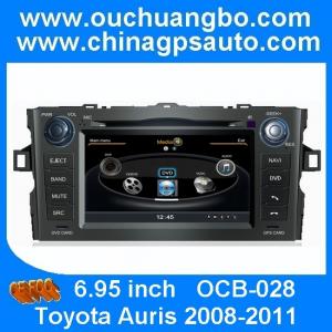 China Ouchuangbo S100 platform multimedia DVD radio Toyota Auris 2008-2011 with 3G WIFI 20 disc supplier