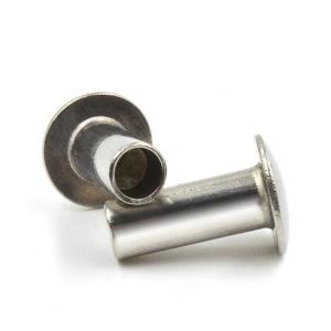 Pan Head Aluminum Semi Tubular Rivets SUS304 Material GB Standard