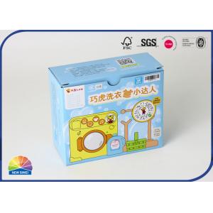 Flexo Print Corrugated Packaging Box Embossing For Plastic Toys