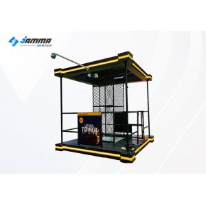 China Black VR Tower 2 Players Virtual Reality Game Interactive Shooting Simulator supplier