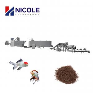 China Twin Screw Extruder 250kg/H Fish Meal Production Line / Machine Diesel Energy supplier