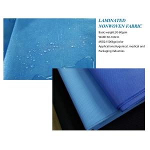 China Sky Blue Nonwoven Disposable Medical Bed Sheets supplier