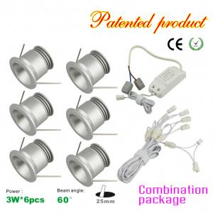 Mini 3W LED Light Downlight+Power Supply Kit Recessed LED Ceilling Spotlight