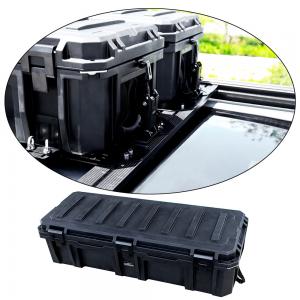 China Stainless Steel Outdoor Accessories Truck Mount Tool Box for Heavy Duty Car Roof Rack supplier