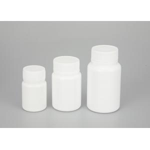 White Empty Plastic Medicine Bottles With Screw Cap 30ml 60ml 100ml