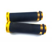 China Aluminium Alloy Rubber Aftermarket Motorcycle Hand Grips Replacement B647 65 on sale