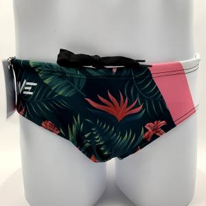 China Dry Fit Lycra Stretch Mens Bikini Swimwear Underwear Briefs Silk Screen Printing supplier