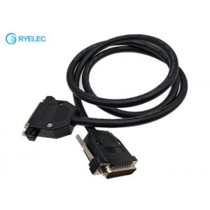 China Custom D-Sub 25Pin DB25 Male To Female Serial Parallel Printer Extension Round Ribble Cable supplier