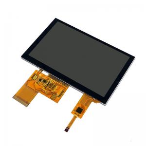 800 X 480 Ips 5 Inch TFT LCD Display TFT Capacitive Touchscreen 16m Colors 1000 Nits