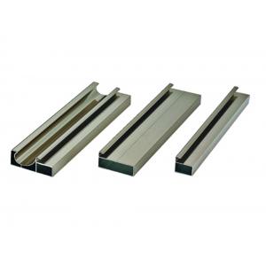 China 3m Length Aluminum Frame Profiles For Kitchen Cabinet Handle Wardrobe Sliding Door supplier