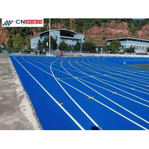 China IAAF Synthetic Athletic Sports Flooring Sandwich Rubber Running Track supplier