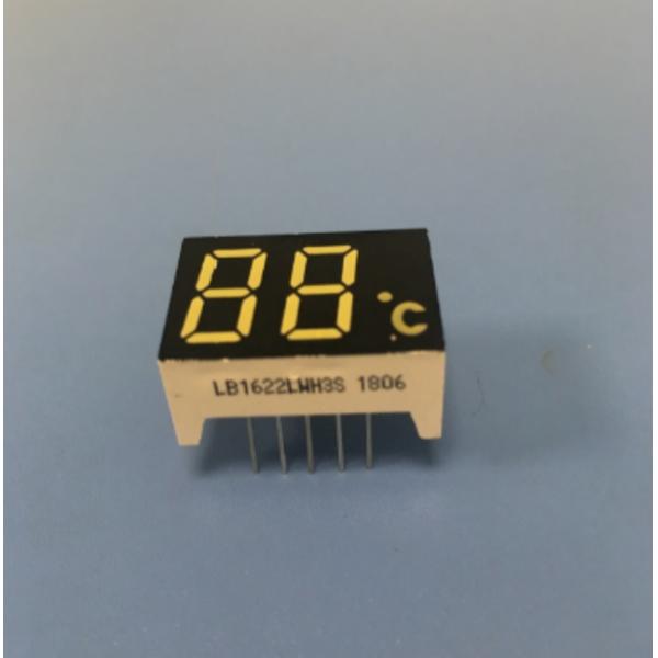 Custom Ultra white dual digit 0.47