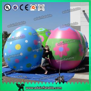 2M Customized Colorful Inflatable Egg For Easter Decoration Festival Decoration