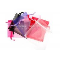 China Custom Mixed Color Organza Drawstring Bags Jewelry Party Wedding Favor Gift Bags on sale
