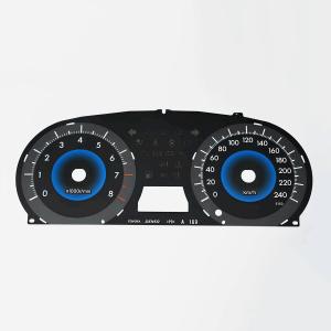 Customized Graphic Overlay Membrane Switch Panel For Automotive Multimedia