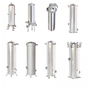 China Stainless Steel Ss Movable Bag Filter Housing OEM New Type supplier
