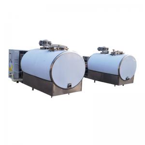4000 Litre Dairy Processing Line Vegetable Chiller Mini Type High Productivity