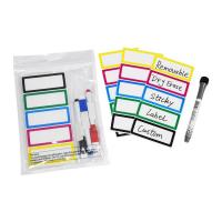 China Colourful Removable Labels 4*4 Inch 5*5 Inch Reusable Dry Erase Labels on sale