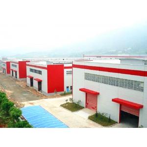 China Portal Frame Commercial Steel Buildings / Prefab Metal Buildings For Warehouse / Workshop supplier