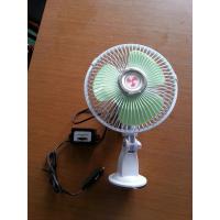 China 12V/24V Car Fan with suction cup base, oscillating, 2 speeds switch for sale