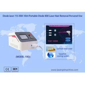 China Portable Effective Painless 808 Diode Laser Hair Removal For Beauty Salon supplier