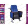 Soild Wood Auditorium Theater Seating With Back Writing Pad / Aluminum Alloy