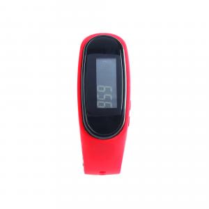 L24*Dia 3.7cm 3D Fitness Pedometer Watch With Calorie Burnt Distance Time Display