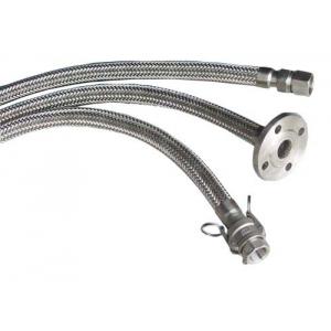 China Nut Metal Stainless Steel Braided Flexible Hose Pipe Customized Diameter 8-850mm supplier