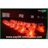 8m Colorful Inflatable Lighting Wedding Flower Chain Decoration In Stage