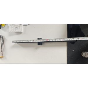 China AT-0303 9" RECTARAIL DOUBLE FACEOUT Shop Fitting Hooks Metal Rectangle Straight Arm Hooks wholesale