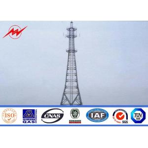 30m / 60m Conical 138kv Power Transmission Tower Power Transmission Pole