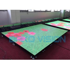 P3.91 Outdoor Dance Floor LED Display T Stage Show Bearing 1.8 Tons For Stage