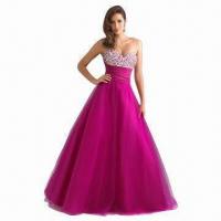 Stunning Stones Beaded Bodice with Mesh Ball Gown, Available in Various More Color Real Dress