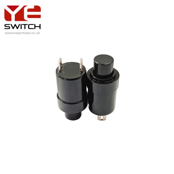 5A Black Anodized Aluminum Alloy Seal Level Push Button Switch