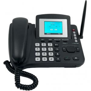 China Multi Language 2G GSM Fixed Wireless Phone FM Radio With Backup Battery supplier