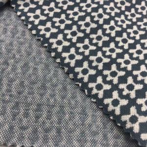 Cotton Polyester Knitted Jacquard Cloth Assorted 54%Polyester 44%Rayon 2%Spandex