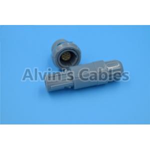 China Durable Lemo 1 P Set 7 Pin Connector And Jack Gray Jacket Single Positioned 7 Pin Connector supplier