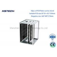 China PCB Handling Equipment Screw Adjustable SMT ESD Magazine Rack for PCB Transportation on sale
