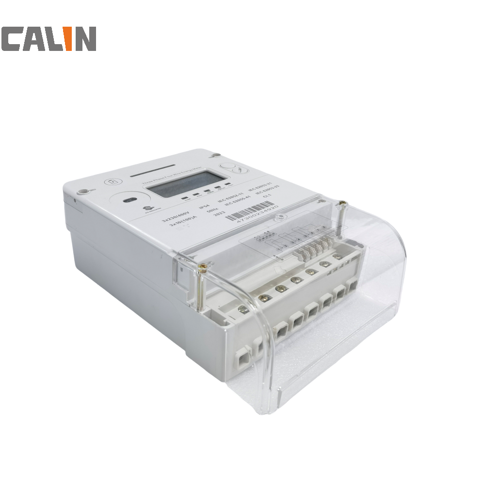 China Medidor elétrico do Amr de 4 dígitos trifásicos do medidor 8 do Kwh do canal programado supplier