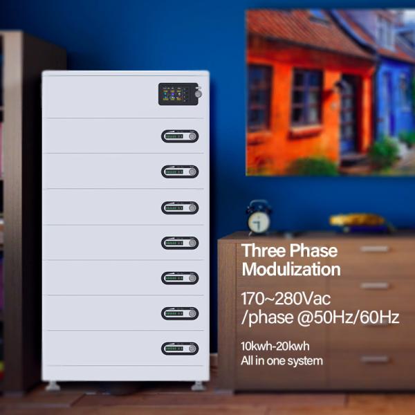 China All In One ESS Lithium Battery 15KW-30KW 54V Pure Sine Wave Solar wholesale