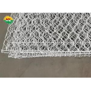 80x100mm Retaining Wall Gabion Basket Hexagonal Weaving Galvanized steel wire