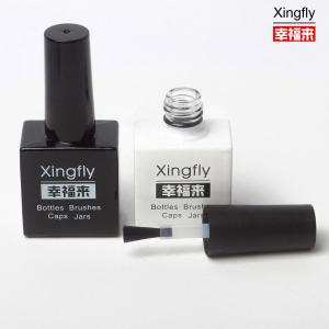 China 15ml Capacity Empty Nail Polish Bottles Round Logo Printing For nail art supplier