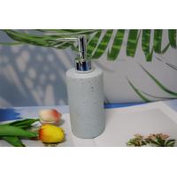 China Elegant Glass Soap Dispenser Transparent Reusable Bathroom Accessory on sale